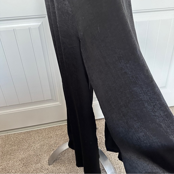 Show Me Your Mumu Black Satin Hacienda Maxi Dress - Picture 8 of 9